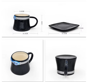 One Piece Hat-Shaped Ceramic Mug (300ml)