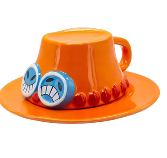 One Piece Hat-Shaped Ceramic Mug (300ml)