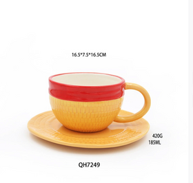 One Piece Hat-Shaped Ceramic Mug (300ml)